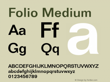 Folio Medium 001.001图片样张