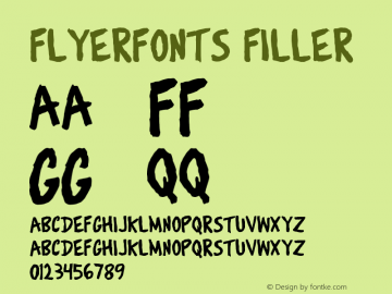 Flyerfonts-Filler 001.000图片样张