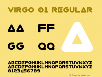 Virgo 01 Regular Version 1.0图片样张