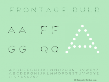 Frontage-Bulb Version 001.001图片样张