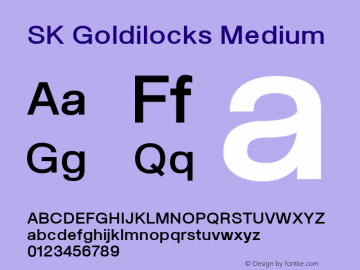 SK Goldilocks Medium Version 1.000图片样张