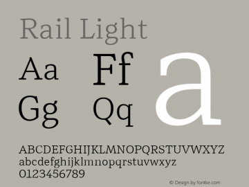 Rail Light Version 2.001图片样张