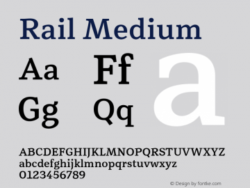 Rail Medium Version 2.001图片样张