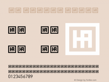 HSAlnadaLight Version 1.000 | web-ttf图片样张