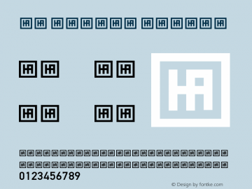 HSAlnadaMedium Version 1.000 | web-ttf图片样张