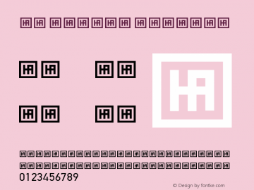 HSAlnadaRegular Version 1.000 | web-ttf图片样张