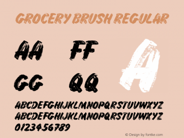 Grocery-Brush 图片样张