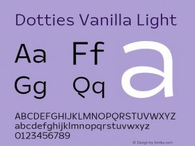 Dotties Vanilla Light Version 1.000;Dotties Chocolate图片样张