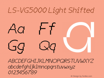 LS-VG5000 Light Shifted Version 1.000;FEAKit 1.0图片样张