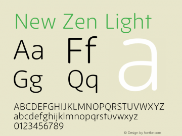 New Zen Light Version 2.001图片样张