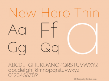 New Hero Thin Version 2.002图片样张