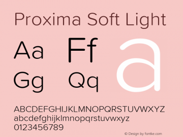 Proxima Soft Light Version 1.005图片样张