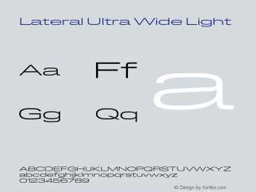 Lateral Ultra Wide Light Version 1.001;FEAKit 1.0图片样张