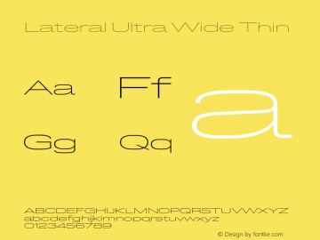 Lateral Ultra Wide Thin Version 1.001;FEAKit 1.0图片样张