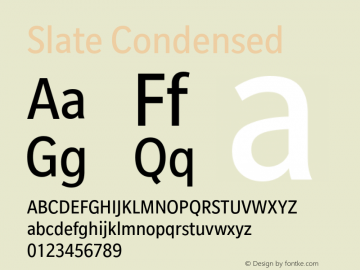 Slate Condensed Version 1.01, build 10, s3图片样张