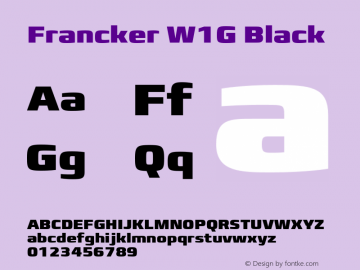 FranckerW1G-Black Version 1.00图片样张