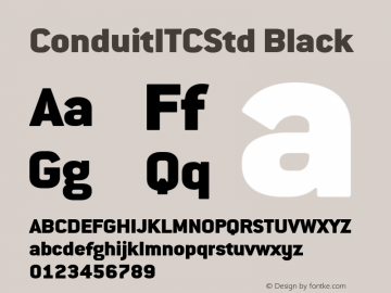 ConduitITCStd-Black Version 1.10图片样张