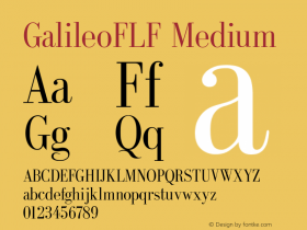 GalileoFLF Medium 1.0图片样张