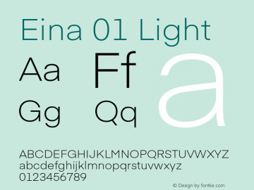 Eina01-Light Version 1.000图片样张