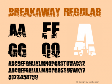 Breakaway Regular Version 1.0图片样张