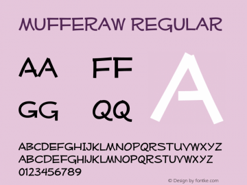 MufferawRg-Regular Version 3.102图片样张