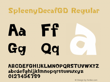 SpleenyDecafGD 1图片样张