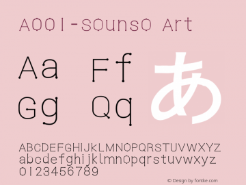 A001-Sounso Art 图片样张