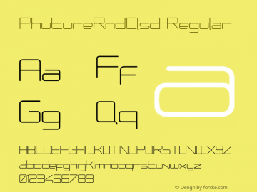 PhutureRndClsd Regular 001.000图片样张