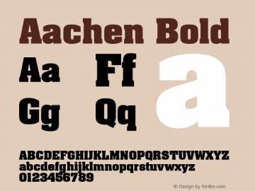 Aachen-Bold 001.000图片样张