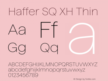 Haffer SQ XH Thin Version 1.004;FEAKit 1.0图片样张