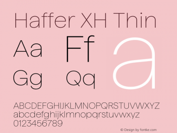 Haffer XH Thin Version 1.003;FEAKit 1.0图片样张