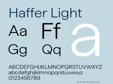 Haffer Light Version 1.003;FEAKit 1.0图片样张
