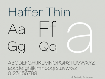 Haffer Thin Version 1.003;FEAKit 1.0图片样张