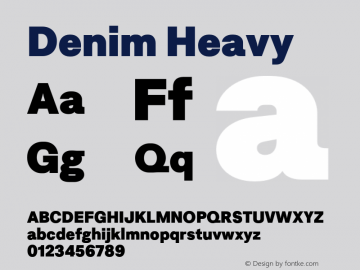 Denim Heavy Version 3.000;FEAKit 1.0图片样张