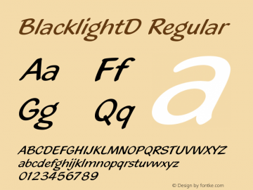 BlacklightD Version 001.005图片样张