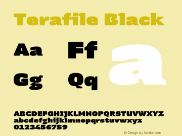 Terafile Black Version 1.000图片样张