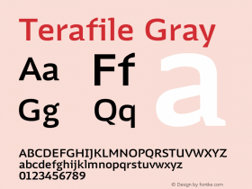 Terafile Gray Version 1.000图片样张