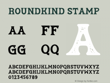 Roundkind Stamp Version 1.000图片样张