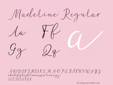Madeline Version 1.000图片样张