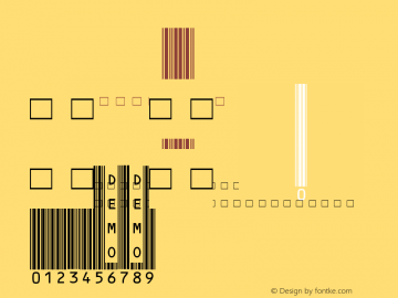 MRV Code25TA Regular V3.0.0.0 Font Sample