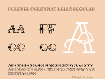 Forever Christmas Bells Regular Version 1.000;hotconv 1.0.109;makeotfexe 2.5.65596图片样张