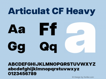 Articulat CF Heavy Version 3.200;FEAKit 1.0图片样张