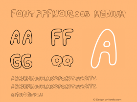 fontppfnoi2003 Version 001.000图片样张