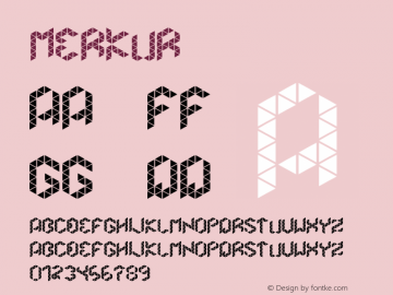 ☞Merkur 001.000;com.myfonts.easy.malwin-huerkey.merkur.regular.wfkit2.version.3Bdh图片样张