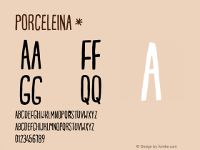 ☞Porceleina Version 1.000;com.myfonts.easy.pizzadude.porceleina.regular.wfkit2.version.4Czq图片样张