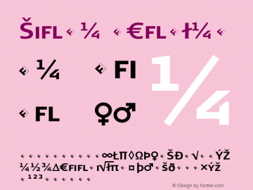 Signa Regular 004.301图片样张