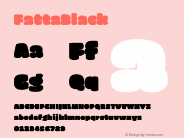 ☞FattaBlack 1.000;com.myfonts.easy.los-andes.fatta.regular.wfkit2.version.3CUq图片样张