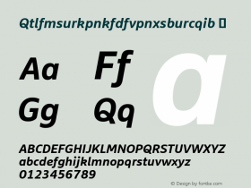 ☞Qtlfmsurkpnkfdfvpnxsburcqib Version 7.504; 2012; Build 1020;com.myfonts.easy.fontfont.marselis.pro-bold-italic.wfkit2.version.4fPE图片样张