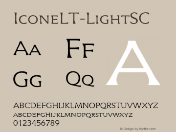 ☞Icone LT Light SC Version 1.03;com.myfonts.easy.linotype.icone-lt.light-sc.wfkit2.version.3HmF图片样张