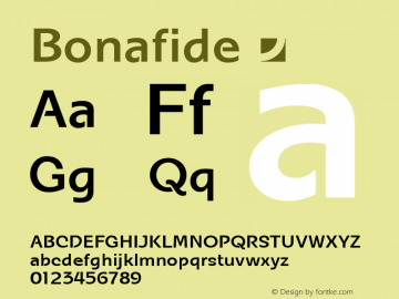 ☞Bonafide Version 1;com.myfonts.easy.jonahfonts.bonafide.regular.wfkit2.version.4sQY图片样张